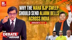 Arnab's Take: National Impact Of BJP's Maharashtra Civic Poll Win