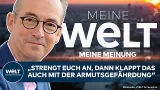 MEINE MEINUNG: Armutsgefährdung! Jeder sechste Deutsche betroffen! Fleischauer will Eigeninitiative