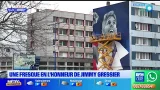 Une fresque en l'honneur de Jimmy Gressier