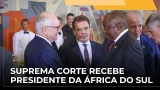 JJ – STF recebe o presidente da África do Sul e firma acordos para ampliar a relação entre os países