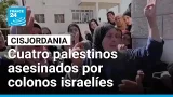 Cuatro palestinos mueren en Cisjordania en medio de crecientes tensiones en Medio Oriente