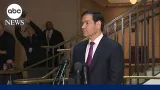 Marco Rubio speaks on US strikes in Iran
