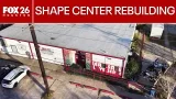 Shape Center continuing rebuild following electrical fire