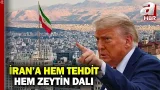 Trump'tan İran'a hem zeytin dalı hem tehdit | A Haber Trump'tan İran'a hem zeytin dalı hem tehdit | A Haber