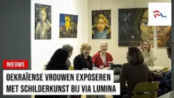 Expositie 'Door het schilderen vergeten we de oorlog even' geopend
