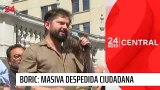 Masiva despedida ciudadana de la administración de Boric | 24 Horas TVN Chile