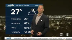 Cold weekend ahead; Inversions developing- Friday, January 9