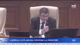 Ludmila Catlabuga rămâne la Minister: Moțiunea inițiată de opoziție nu a trecut