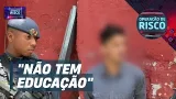 FUGA FRUSTADA! Suspeito de roubar celulares tenta fugir, mas é detido pela policia! FUGA FRUSTADA! Suspeito de roubar celulares tenta fugir, mas é detido pela policia!