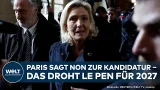 PARIS: Marine Le Pen kämpft um ihre politische Zukunft vor Gericht! Was ihr jetzt droht!