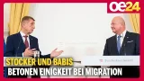 Stocker und Babis betonen Einigkeit bei Migration