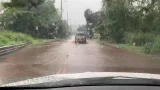 Flooding on Kamehameha Highway in Windward Oahu