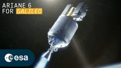 Ariane 6 for Galileo (Launch animation)