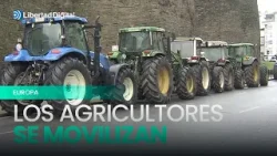 Protesta masiva de tractores contra el tratado UE-Mercosur