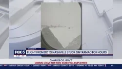 Flight from DC stuck on tarmac at Nashville International Airport for hours