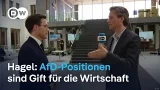 Manuel Hagel (CDU) warnt im DW-Interview vor den wirtschaftlichen Folgen von AfD-Positionen Manuel Hagel (CDU) warnt im DW-Interview vor den wirtschaftlichen Folgen von AfD-Positionen