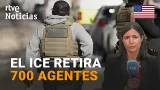 EE.UU. | El GOBIERNO de TRUMP anuncia la RETIRADA de 700 AGENTES del ICE de las calles de MINEÁPOLIS