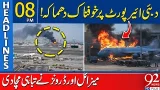 Terrifying Ex*plosion at Dubai Airport! Mi*ssiles & Drones Cause Massive Destruction | 8PM Headlines
