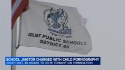 Joliet school district expected to vote on whether to fire custodian facing child porn charges
