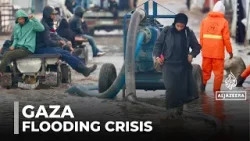 Palestinians struggle to find shelter as heavy rain batters the Gaza Strip Palestinians struggle to find shelter as heavy rain batters the Gaza Strip