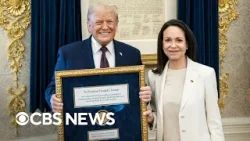 What we know about Trump's meeting with Venezuela's María Corina Machado