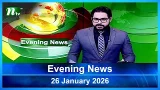 Latest English Bulletin | 26 January 2026 | Evening News | NTV Global Latest English Bulletin | 26 January 2026 | Evening News | NTV Global