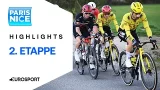 Sprint-Action mit Überraschungssieger | Highlights deutsch | 2. Etappe | Paris-Nizza 2026 | Radsport
