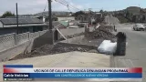 03 MAR 2026 Vecinos de calle Republica denuncian problemas con construcción de nuevas veredas