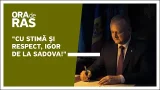 Ora de Ras | "Cu stimă și respect, Igor de la Sadova!" Ora de Ras | "Cu stimă și respect, Igor de la Sadova!"