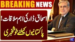 Deputy PM Ishaq Dar Meets Pakistan’s UN Envoy Asim Iftikhar | Dunya News