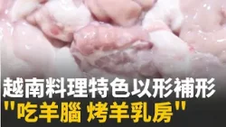 精華│越南料理特色”以形補形” 吃羊腦 烤羊乳房 夏天爆汗也要吃羊肉爐！│【消失的國界】│三立iNEWS