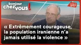 Frédéric Encel : « Extrêmement courageuse, la population iranienne n’a jamais utilisé la violence. »