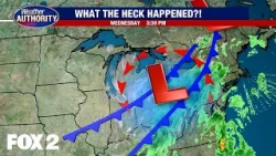 Metro Detroit snow totals far exceed forecast -- Weatherman explains why