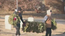 Volunteers retire wreaths at Fayetteville cemetery to honor veterans beyond the holidays