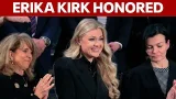 Erika Kirk honored during State of the Union Erika Kirk honored during State of the Union