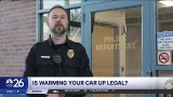 Police warn leaving keys in running car violates state and local laws