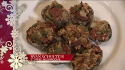 Holiday Helping: Ryan Schulteis is making Stuffed Mushrooms