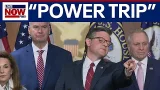 Speaker Johnson on government shutdown day 4 "It's like Groundhog day" Speaker Johnson on government shutdown day 4 "It's like Groundhog day"