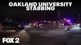 Oakland University stabbing has police searching for two suspects