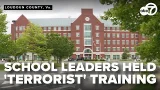 School leaders held 'terrorist' training