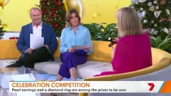 Moira celebrates TVSNs 30th Birthday on Channel 7, The Morning Show 4/12/2025