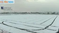 県内各地で雪　3日まで厳しい寒さ「路面凍結など注意」