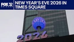 New Year's Eve 2026 installed in Times Square
