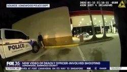New video shows moments before Longwood police officer shooting