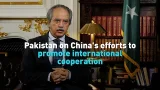 Pakistan on China's efforts to promote international cooperation