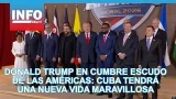 Trump confía en que Cuba tendrá un futuro maravilloso Trump confía en que Cuba tendrá un futuro maravilloso