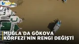 MUĞLA'DA GÖKOVA KÖRFEZİ'NİN RENGİ DEĞİŞTİ MUĞLA'DA GÖKOVA KÖRFEZİ'NİN RENGİ DEĞİŞTİ