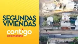 HAY SEGUNDAS VIVIENDAS: Habló pobladora de megatoma en San Antonio - Contigo en la Mañana