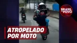 Grau assassino: motociclista mata homem enquanto fazia manobra arriscada