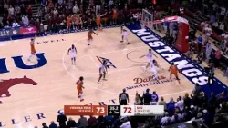 INCREDIBLE ENDING ? SMU WINS ON HALF-COURT BUZZER BEATER‼️| ESPN College Basketball